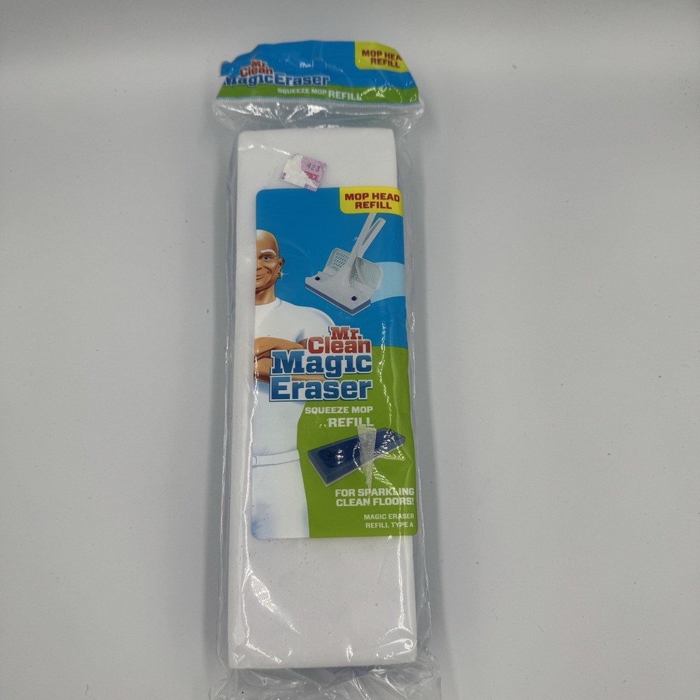 Mr. Clean Magic Eraser‎ Mop Refill Fits Most Squeeze Mops Refill Type A